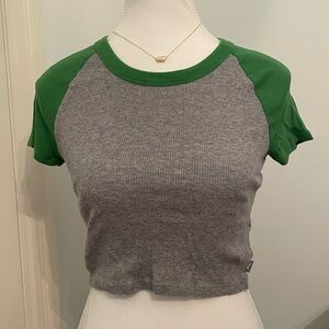 HomeStretch Crew Waist Taglan T-Shirt